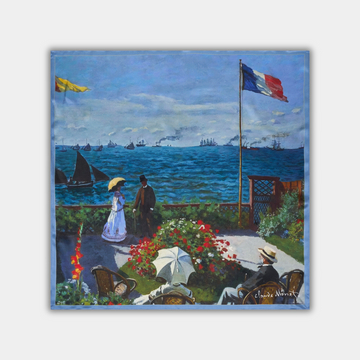 Claude Monet - Dārzs Sainte-Adresā