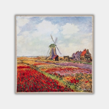 Claude Monet - Tulpju lauki Nīderlandē
