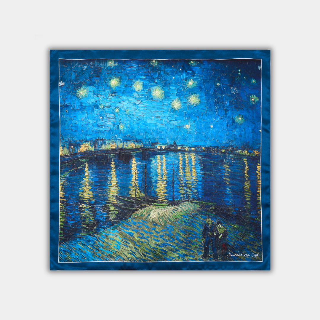 Vincent van Gogh - Zvaigžņotā nakts pār Ronu
