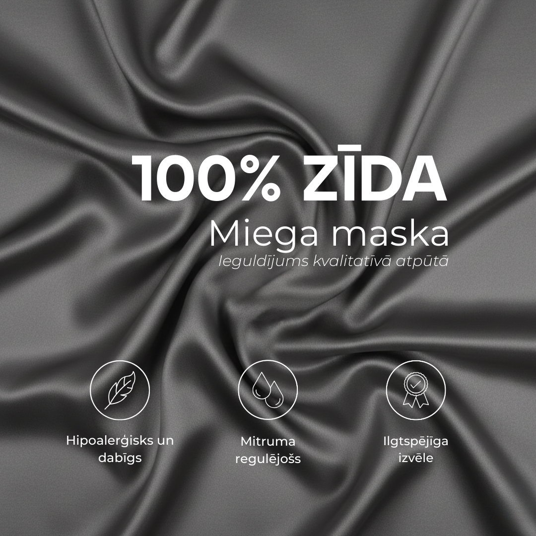 Zīda miega maska