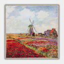 Claude Monet - Tulpju lauki Holandē